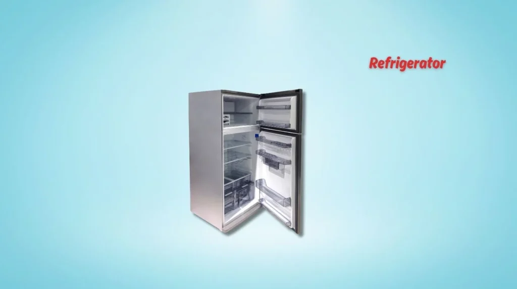A bar refrigerator for storing beverages and garnishes